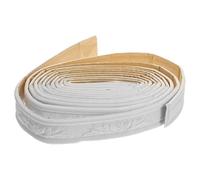 BETOOKY Self Adhesive Foam Flexible skirting Board 1 roll White 4cm for wall and Ceiling Corner Protection