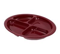 BETOOKY Silicone Divided Plate for Elderly with Portion Control and Non-Slip Design, Easy to Clean Food Divider Plate Accommodating the Dining Habits the Elderly, Does Not Burn Hands