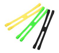BETOOKY Silicone H-shape Elastic Rubber Bands Flexible Multipurpose Silicone Wrapping Straps 3pcs Stable Binding and Prevents Scattering for Lunch Box and Tableware for Office