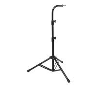 BETOOKY Sound Beam Bell Rack Adjustable Height Detachable Tripod Floor Chime Stand Stable Platform Easy Assembly Black Steel Metal for Musicians Who Frequently Travel and Stage