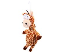 BETOOKY Squeaky Plush Dog for Small Dogs, Chewable Animal in Leopard and Giraffe Shapes, Soft Plush Pet Supplies for Play and Training