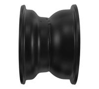 BETOOKY Strong Reliable Black Iron 16x8-7 Three-hole Atv Wheel Rim for Beach Motorcycle and Go Kart, Easy to Install Stylish Off-road Replacement Part