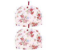 BETOOKY Tea Kettle Cover Set with Delicate Pattern and Traditional Design 2pcs Decorative Made of Cotton Cloth Easy to Clean Insulation Tea Cozy for Kitchen and Home Use