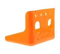 BETOOKY Thickened Pe Livestock Salt Block Box for Cattle and Sheep, Sturdy Orange Salt Lick Holder with Feeding Tray, for Home and Commerce Livestock Farms