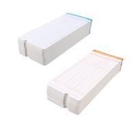 BETOOKY Time Attendance Cards Double-Sided Time Card Paperboard with Font Not Easy to Peel Off Simple and Generous Style Carefully Crafted for Office Clocking