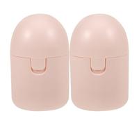 BETOOKY Travel-Sized Leakproof Organizer Box for Menstrual Cups 2Pcs Compact Portable Storage Case Lightweight Sturdy Container for Women’S Period Supply