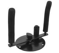 BETOOKY Wall Mount Trumpet Hook Holder for Studios and Home Use, Black Iron Instrument Display Hanger with Versatile Storage and Decorative Touch, Space-saving Trumpet Mute
