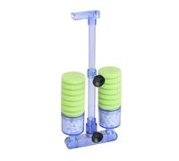 BETOOKY Wall-mounted Pneumatic Biochemical Aquarium Filter with Sponge Media, Small Air Fish Tank Filter Pump for Home and Office Aquariums