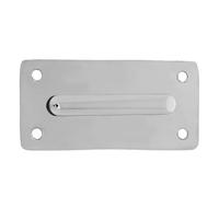 BETOOKY Wall Mounted Retractable Belt Receiver for Rope Barriers, Stainless Steel and Plastic Construction, Prevents Sagging, Suitable for Commercial Buildings and Event Entries