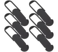 BETOOKY Webcam Cover Slide 6pcs Black Abs Material Laptop Camera Privacy Slider for Online Use
