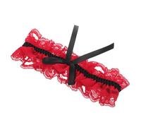 BETOOKY Wedding Garters for Brides Adjustable Elastic Lace Leg Garter with Ribbon Bowknot Designed for Bridal Ceremony and Women