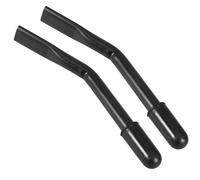 BETOOKY Wheelchair Brake Handle Extensions and Extended Iron Design 2pcs with Universal Compatibility Mobility Accessory for Reclining and Transport Chairs for Wheelchair Users