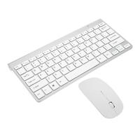 BETOOKY Wireless Mouse and Keyboard Combo Featuring a Quiet Keyboard and Mouse with 2.4 Ghz Wireless Connectivity, Abs Material, Space-saving Layout, and USB Receiver, for Business Travel