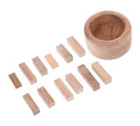 BETOOKY Wood Decor Diffuser Woodpile Aroma Diffuser Relaxing and Soothing Brown Wood Essential Oil Holder for Domestic Use and Beauty Salons