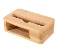 BETOOKY Wooden Phone Stand Amplifier Speaker with Multifunctional Design and Powerful Amplification, Compact and Lightweight Bamboo Cell Phone Amplifier Stand Compatible for Home