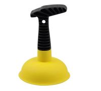 BETOOKY Yellow Tpr Sink Plunger for Kitchen and Home Use, Easy to Clean Drainage Tool with Powerful Blockage Removal for Public Places and Household Drains