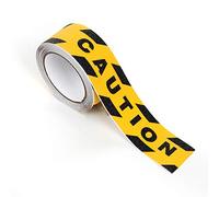 BETOOL PVC Anti-Slip Sticker Tape, 1pcs Caution Abrasive Sticker High Traction,Strong Grip Abrasive, Not Easy Leaving Adhesive Residue 4.8cm x 5m, Indoor & Outdoor(Caution)