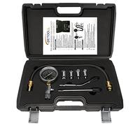 BETOOLL 8pcs Petrol Engine Cylinder Compression Tester Kit Automotive Tool Gauge