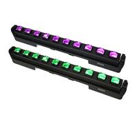 Betopper 10x15W RGBW 4 in 1 Moving Beam LED Light Bar, 10 Eye Stage Light Disco Lights Strobe Beam DMX 512/Auto/Master-slave/RDM/Sound Activated DJ Lighting for Theater KTV Club Ball Event, 2S