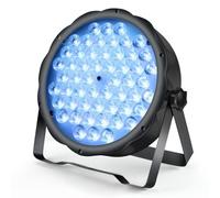 BETOPPER LED Par Lights 54 x 1.5W, RGB Stage Lights DMX DJ Lighting Sound Activated with Stand, Strobe Light & Wash Par Lighting DMX for Parties, Church, Wedding, Bars