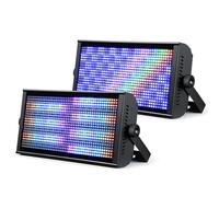 Betopper LF105 Stage Strobe Light Bar 150W RGB Matrix DMX DJ Lights 2-Pack | with 7x15 Pixel Control Zones,DMX512, Sound Activated,30Hz Flash DJ Light Bar,DJ Disco Party Wash Lighting for Club