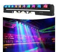 BETOPPER Moving Head Disco Lights Stage Light, 10x15W RGBW 4 in 1 LED Bar DMX512 Swing Spotlights Party Lights DJ Lights Wall Lights for Stages Live Events, Theater KTV Club Ball Event (1, 1P)
