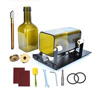 Betos Glass Bottle Cutter, Fixm Squared & Round Bottle Cutting Machine, Wine Bottles and Beer Bottles Cutter Tool with Accessories Tool Kit(Upgrade Version)