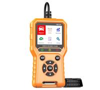 BETOWEY OBD2 Scanner with 2.8" Color Screen & Live Data Graphs - No App Needed, View DTC Status, Freeze Frame, I/M Readiness Status, Battery Voltage Monitor for 1996+ Gasoline Vehicles (Orange)