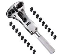 BETOY Watch Back Case Opener Spanner Remover Repair Tool, Professional Watch Back Remover Tool, Metal Adjustable Watch Back Case Cover Press Closer and Opener Change Battery Yourself