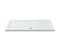 BETR031 1400x700mm Premium Slimline White Gloss Rectangular Shower Tray - Lightweight & Strong UK-Made