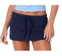 Betrodi Women Mini Sweat Skirt Y2k Side Split Bodycon Micro Skirts 2025 Mid Waist Casual Pencil Short Skirt with Shorts(Cute Blue,Medium)