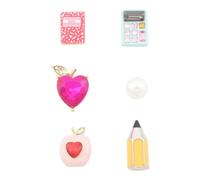 Betsey Johnson Back to School Stud Earrings, One Size, Enamel, No Gemstone