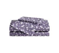 Betsey Johnson - Bed Sheets, 100% Silky Smooth Bedding with Matching Pillowcases, Stain & Wrinkle Resistant, Whimsical Inspired Home Essentials (Cowgirl Disco Purple, Queen)