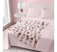 Betsey Johnson - Blanket, Buttery-Soft Throw Blanket for Couch or Bed, Boldly Plush & Oversized Bedding (Coquette Ice Cream Pink, 50" x 70")