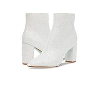 Betsey Johnson Blue Women's Cady Ankle Boot, Pearl, 6