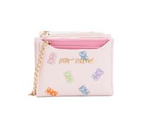 Betsey Johnson Card Case with Chain Wristlet, 4.75 x 3.5 Inches, Gummy Bears (Pink), 4.75in W x 3.5in H, Casual, Fashion Forward