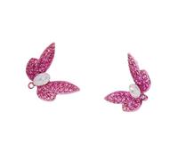 Betsey Johnson Garden Glam Butterfly Earrings for Women