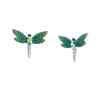 Betsey Johnson Garden Glam Dragonfly Stud Earrings for Women