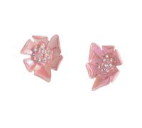 Betsey Johnson Garden Glam Flower Stud Earrings for Women