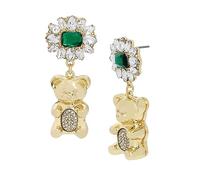 Betsey Johnson Gummy Bear Gem Drop Earrings