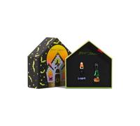 Betsey Johnson Halloween Pumpkin Stud Earrings, One Size, Metal, No Gemstone