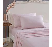 Betsey Johnson Home | Percale Collection | Sheet Set - 100% Cotton, Lightweight & Breathable, Crisp & Cool, King, Diamond Lace