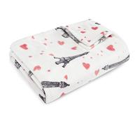 Betsey Johnson Home | Plush Collection | Throw - Ultra-Soft & Cozy Fleece, Lightweight & Luxuriously Warm, Perfect for Bed or Couch, Pink 50 x 70