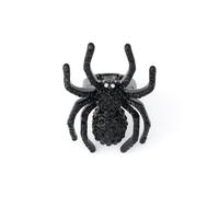 Betsey Johnson Jewelry Women's Halloween Spider Cocktail Ring