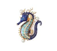 Betsey Johnson Jewelry Women's Seahorse Brooch