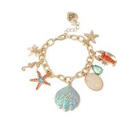 Betsey Johnson Jewelry Women's Sealife Charm Bracelet