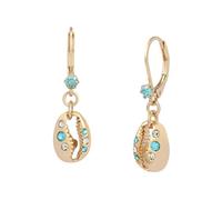 Betsey Johnson Jewelry Women's Shell Drop Earrings