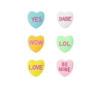 Betsey Johnson Jewelry Women's Sweetheart 6-Single Stud Earring Set