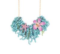 Betsey Johnson Mermaid Collar Necklace, One Size, Metal, No Gemstone