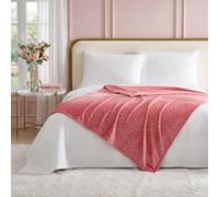 Betsey Johnson - Reversible Plush Throw 50x70, Blanket for Bed or Couch